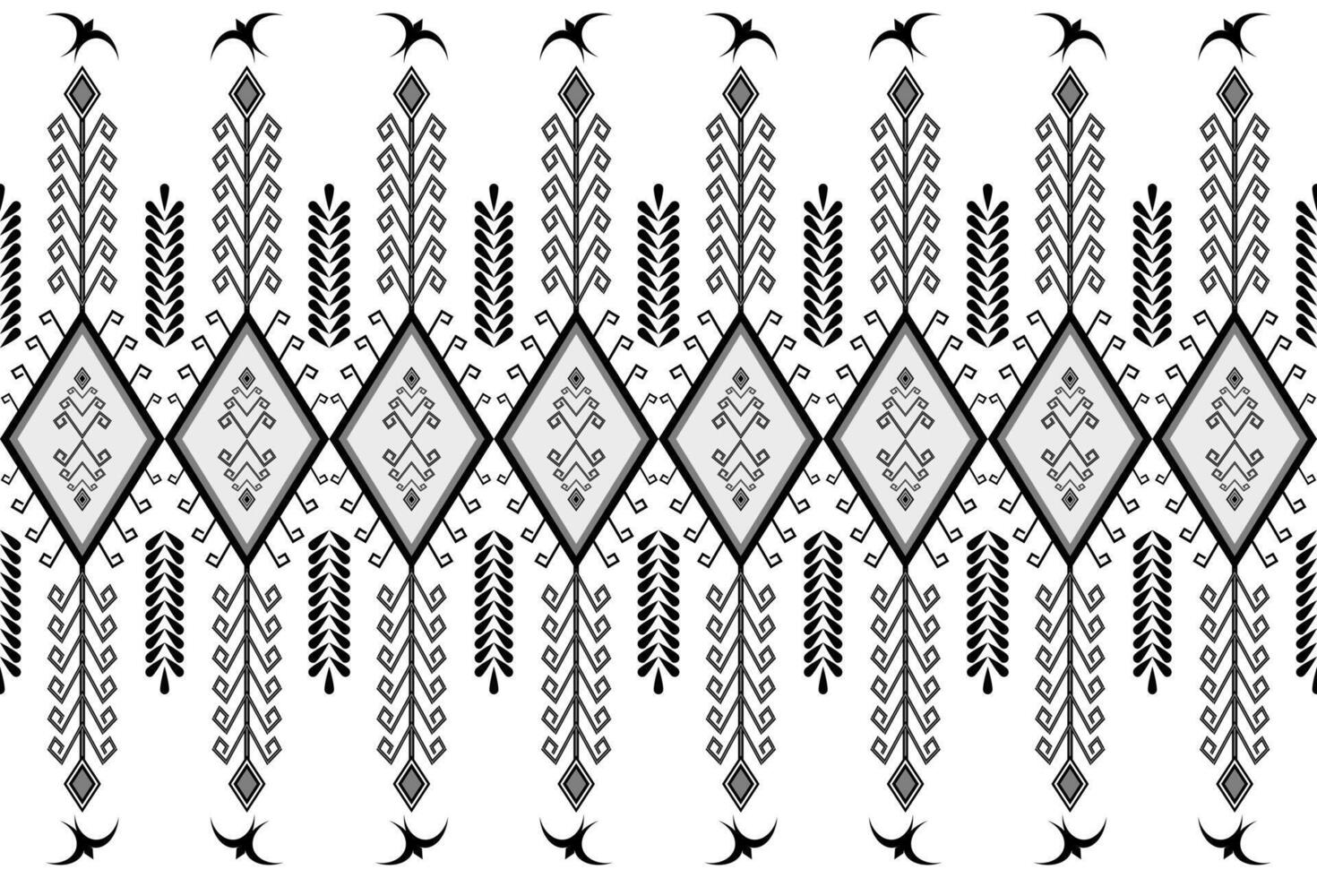 Native Tribal seamless pattern. Aztec stylized Ethnic pattern vector