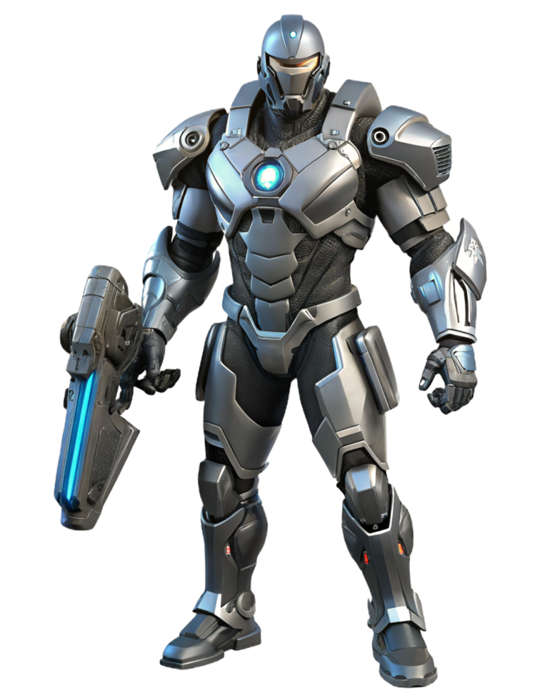 War Machine 3D Artwork Full Body Render png