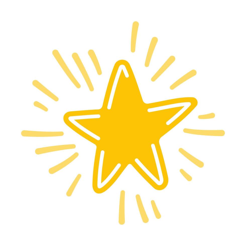 Funny Twinkle Little Star Shining Sparkling Best Top Winner in the Sky vector