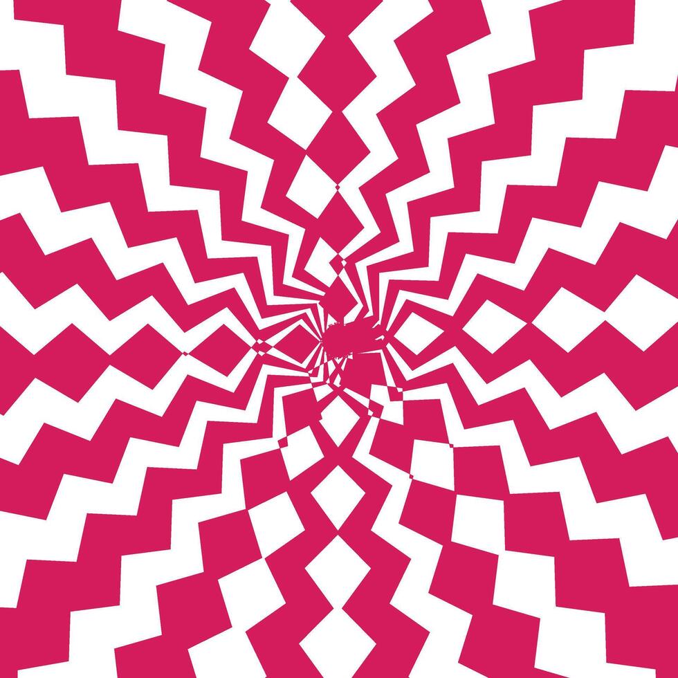 background zig zag pattern texture in trendy retro psychedelic style vector
