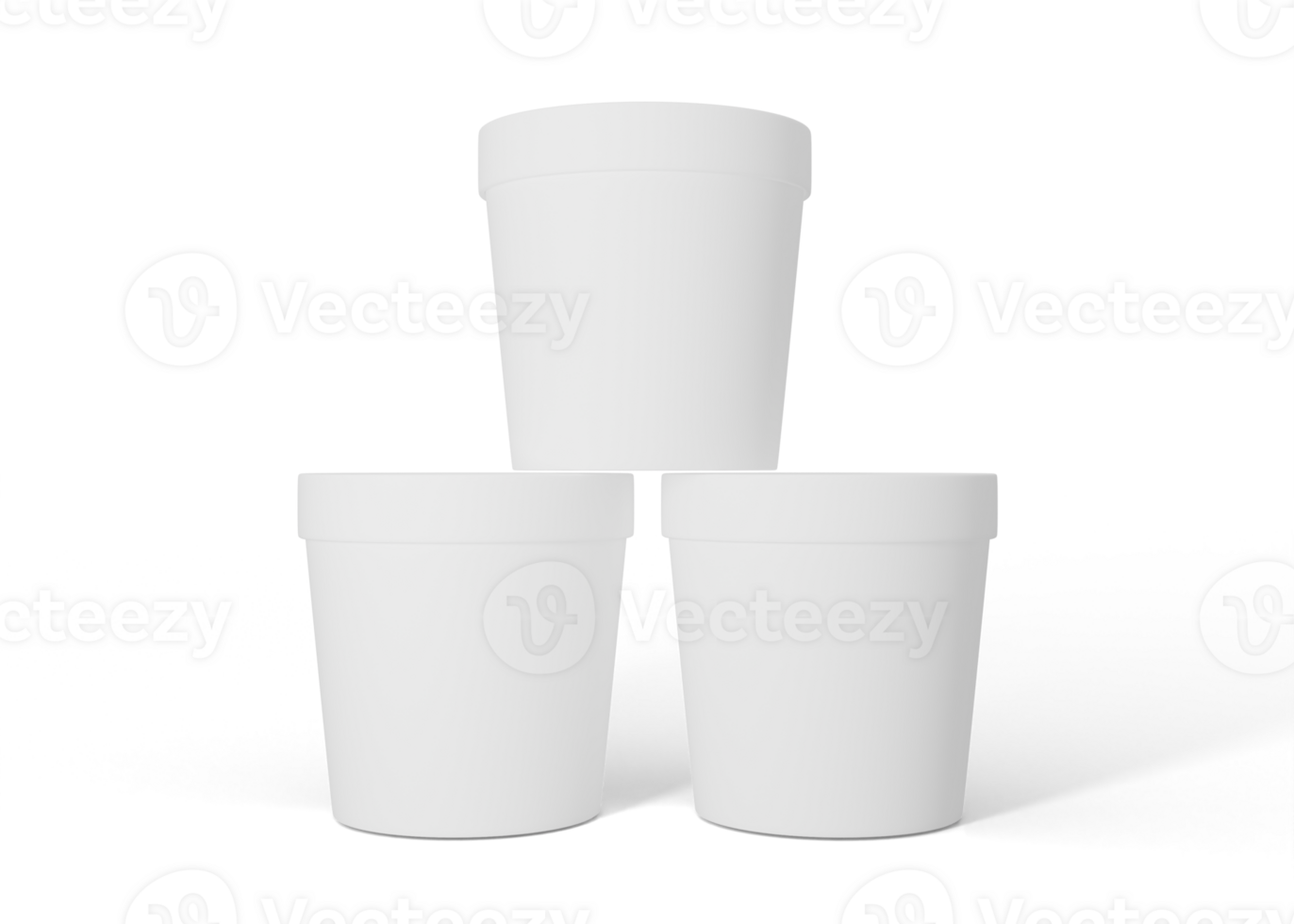 Minimal Ice Cream Cup png