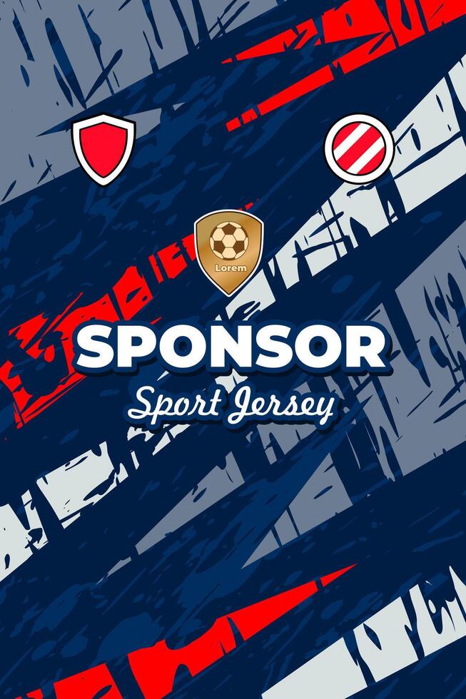 Soft and Lightweight Textiles for Sublimated Jerseys vector