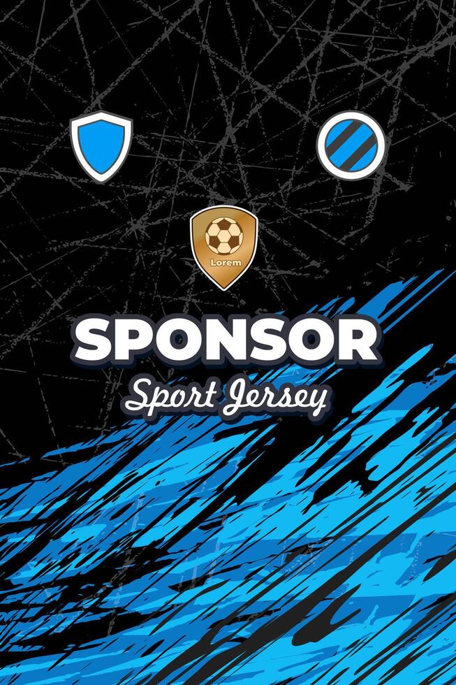 Athletic Jersey Textiles Designed for Sublimation Printing vector