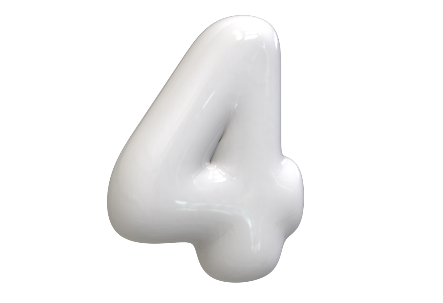 number, 3d, 4, font, white, golden, , png