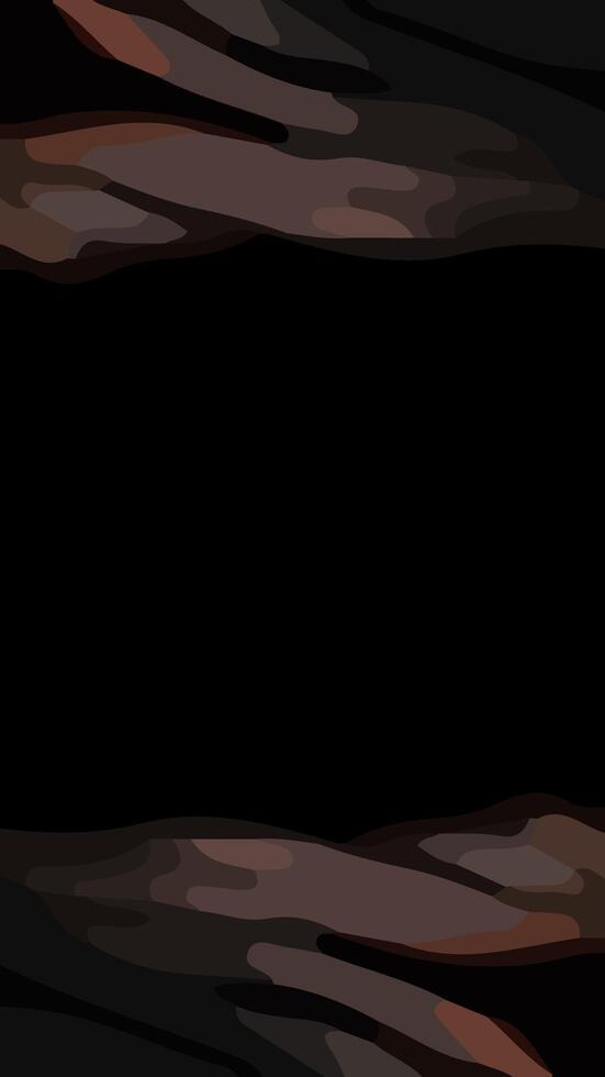 Aesthetic black abstract background with copy space area. Suitable for poster and banner vector
