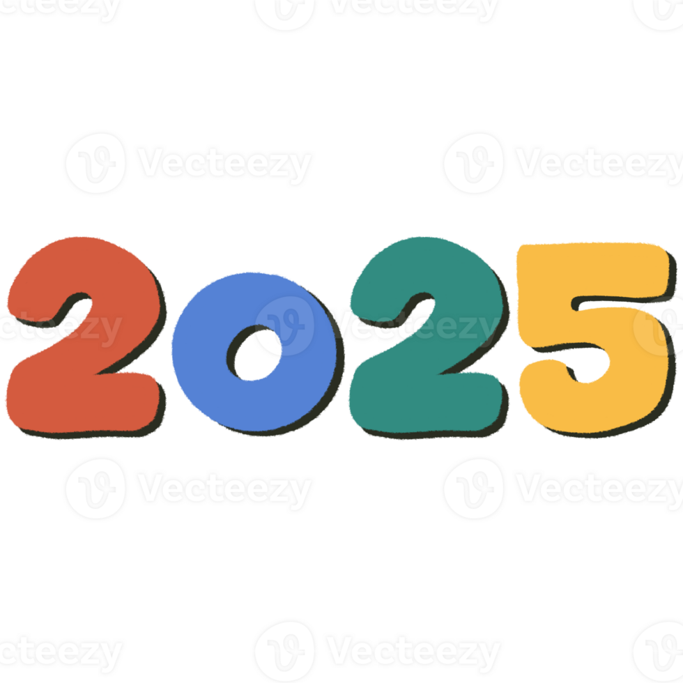 2025 new year png