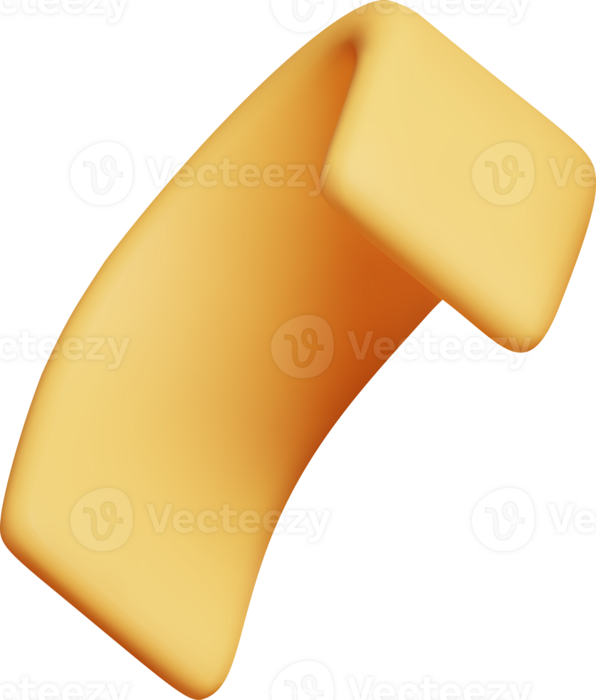 3d golden spiral confetti, colorful serpentine ribbon png