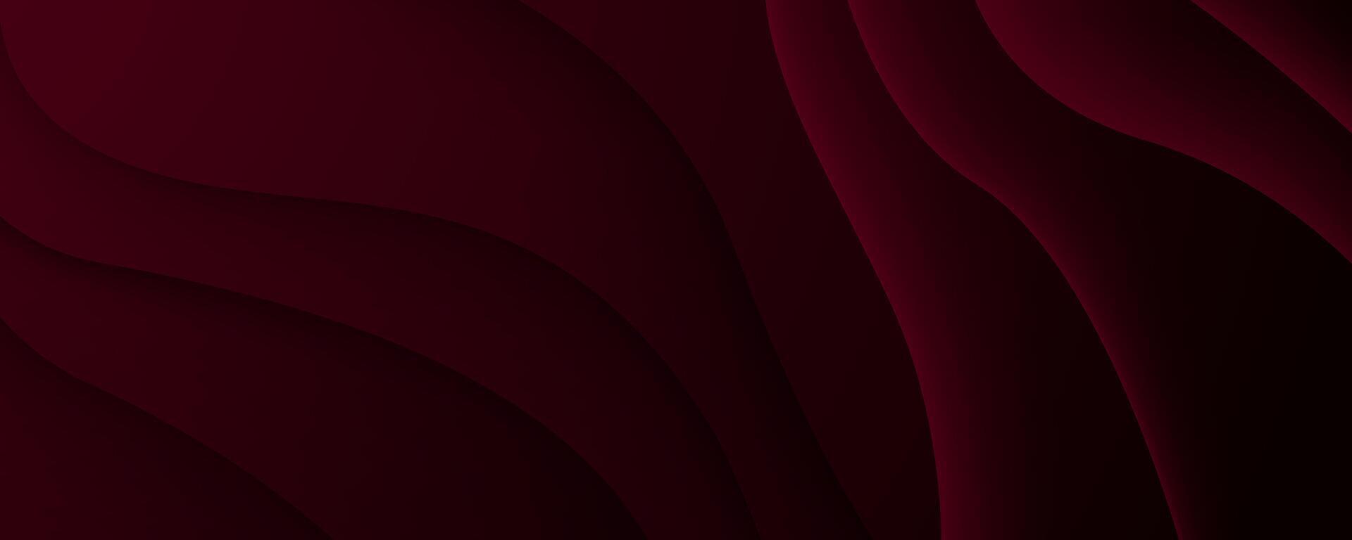 abstract dark red diagonal shape light and shadow wavy background. eps10 vector