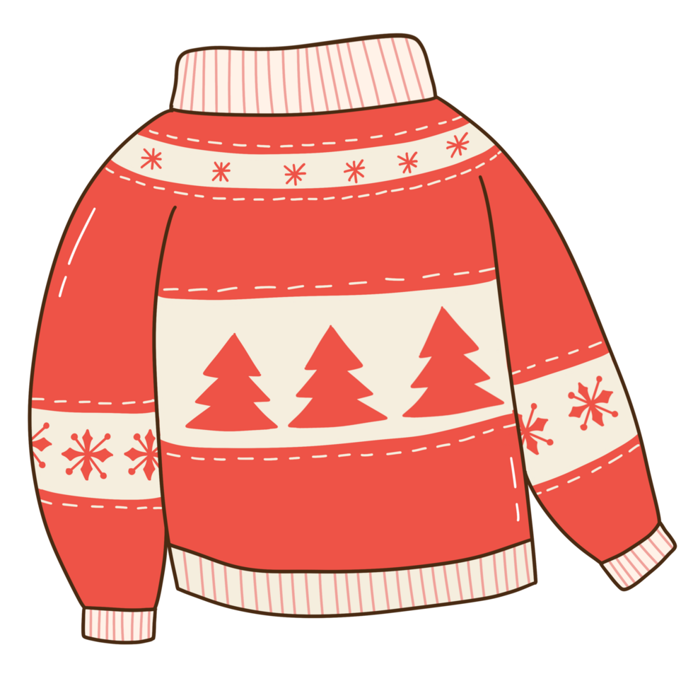 christmas sweater clip art png
