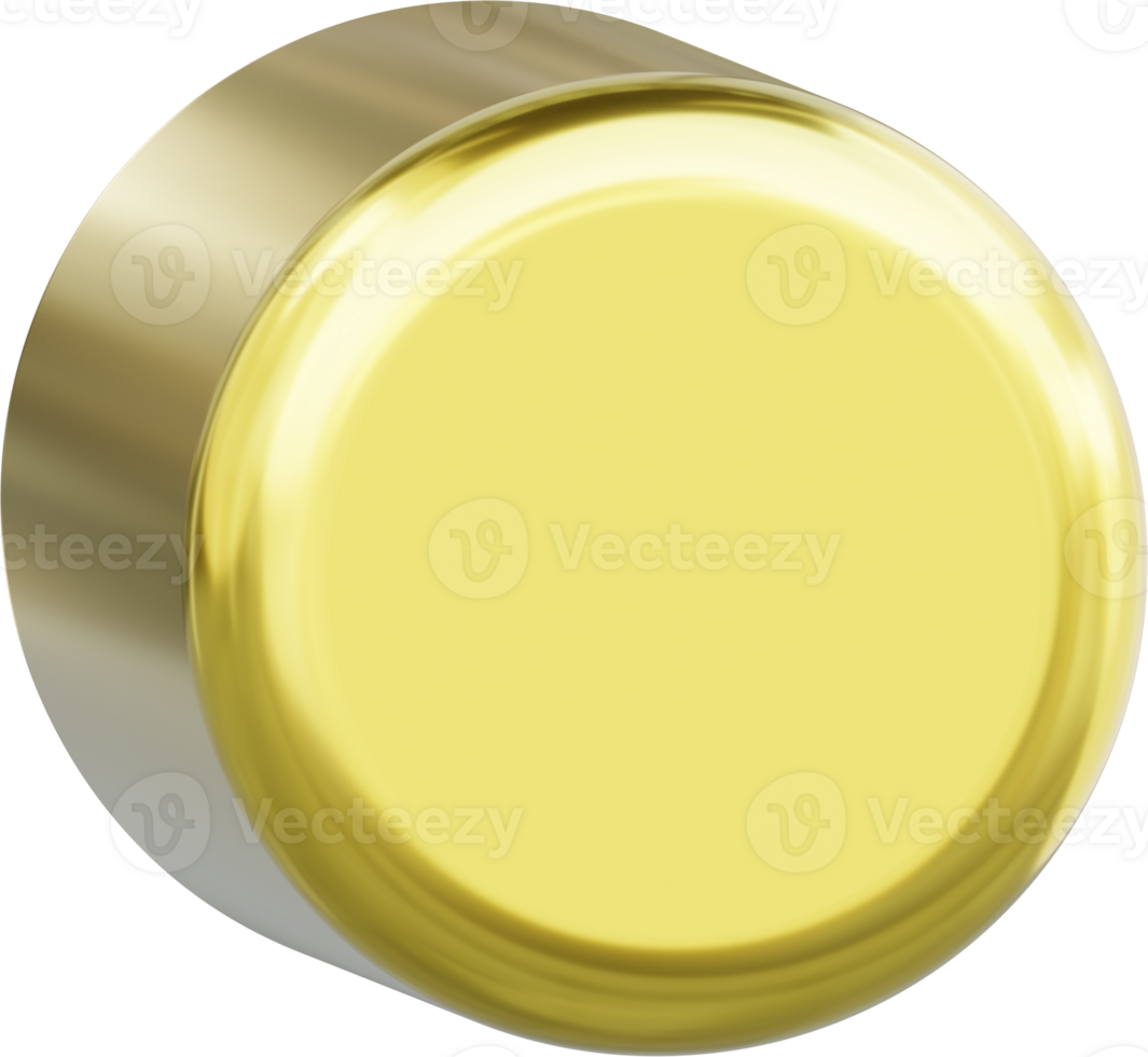 A gold dot text isolated. png