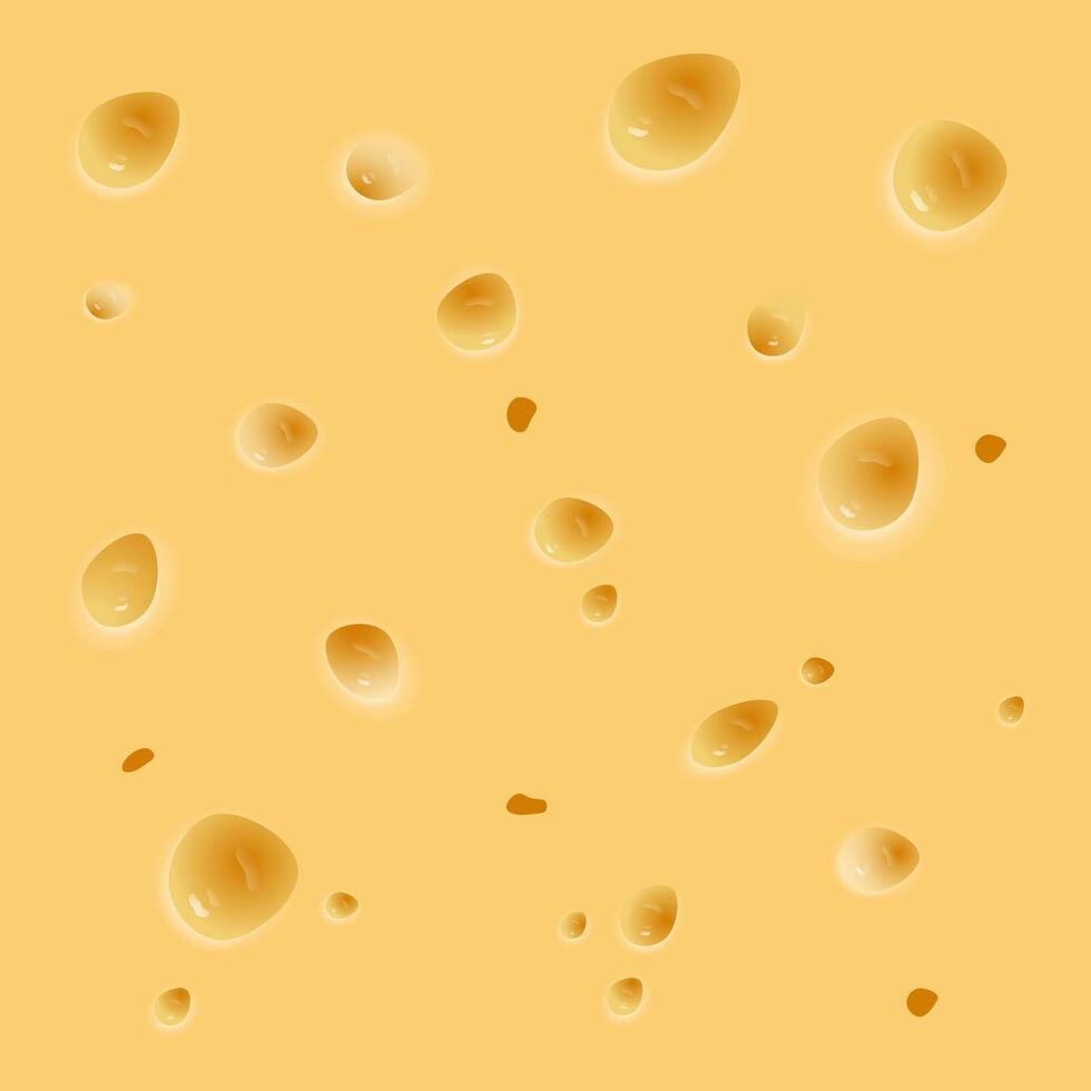 Cheese texture seamless pattern design vector
