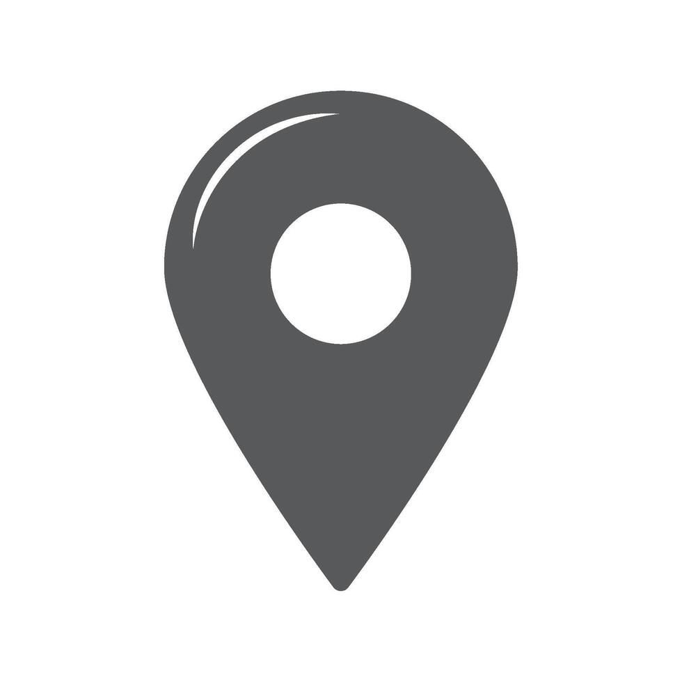 Location icon on a white background vector