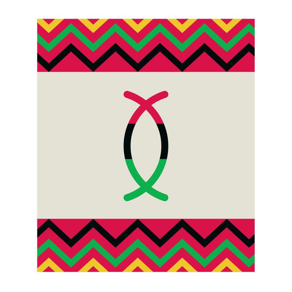 kwanzaa ujamaa illustration vector