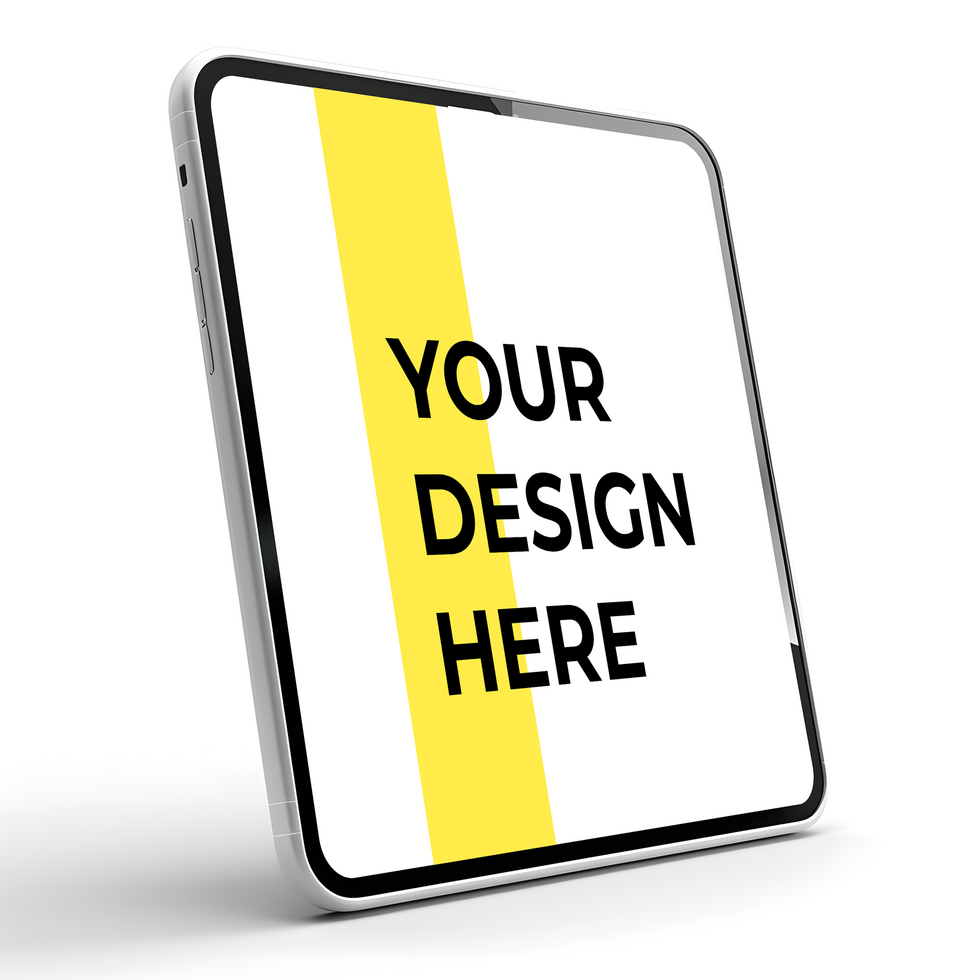 Sleek Tablet Mockup for Showcasing Your Design psd
