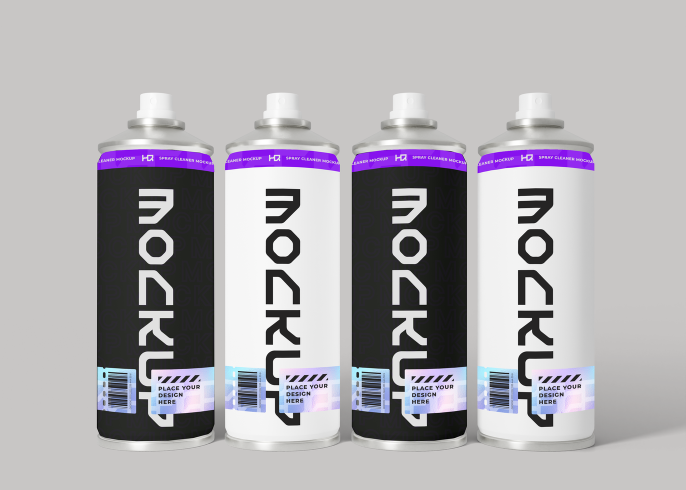 Realistic Cleaner Spray Mockup psd