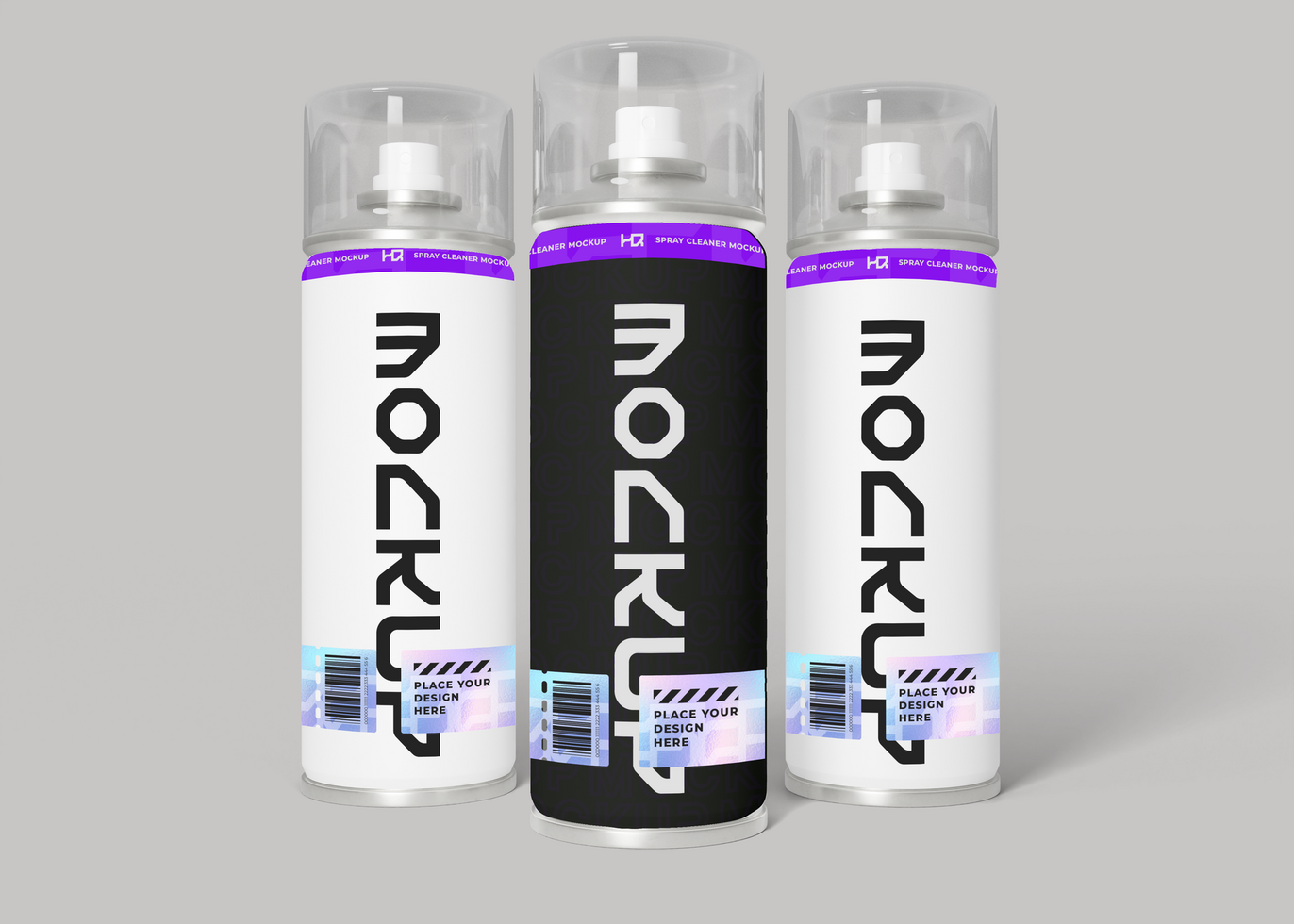 Trigger Spray Cleaner Mockup psd