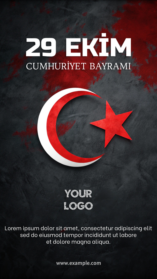 Celebrate Republic Day with national symbols on October 29 psd