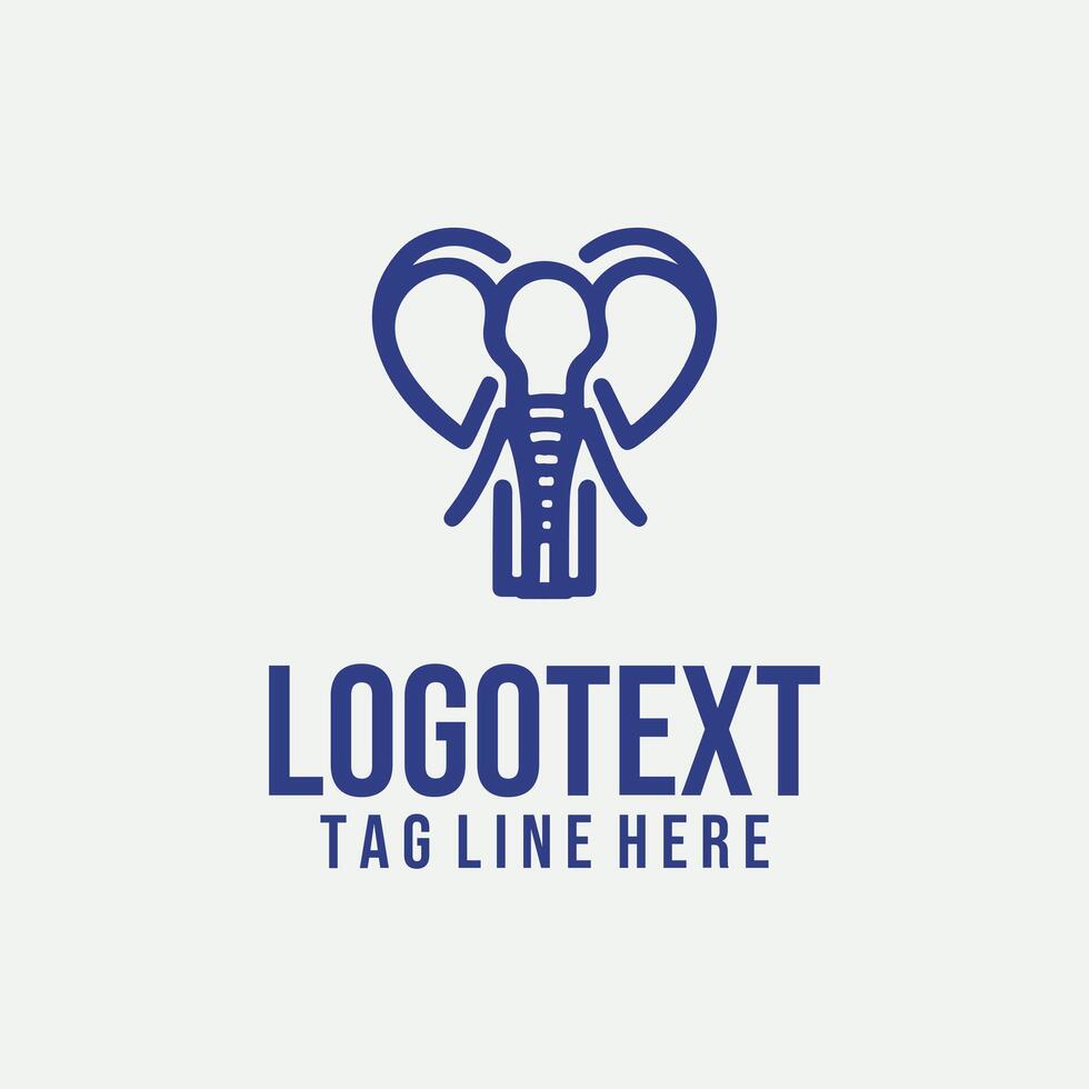 Wise Elephant Logo vector
