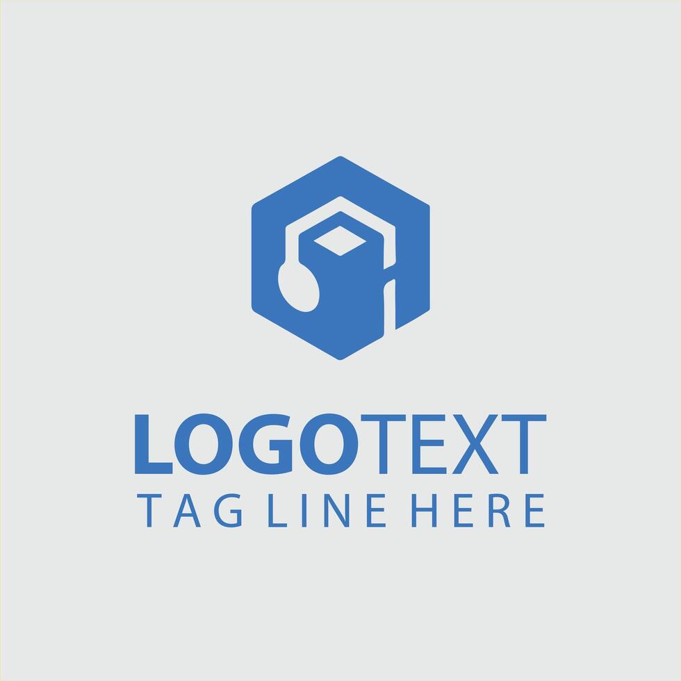 Cube Link Logo vector