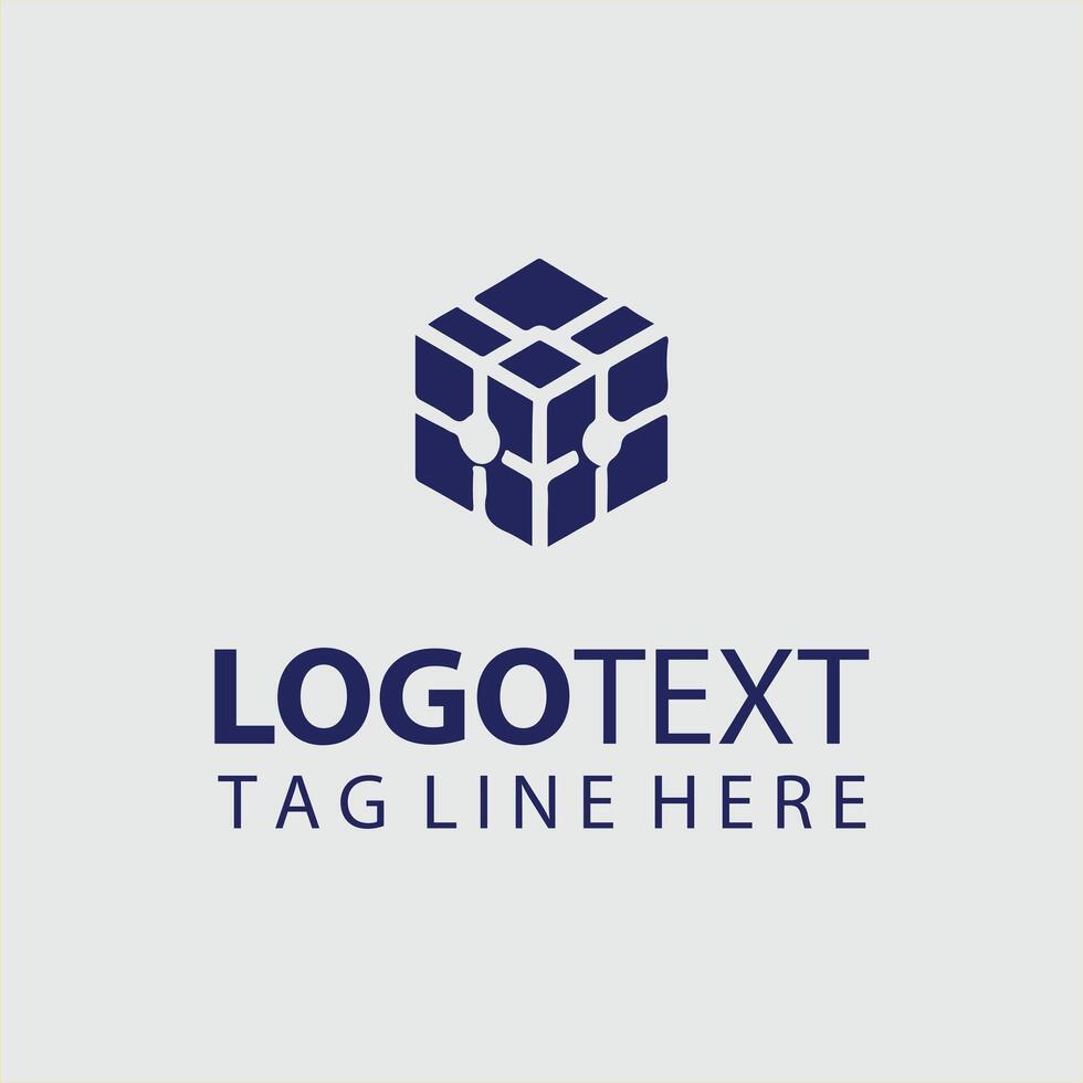 Cube Edge Logo vector