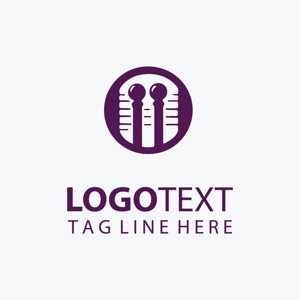 Cosmic Drum Logo Design vector