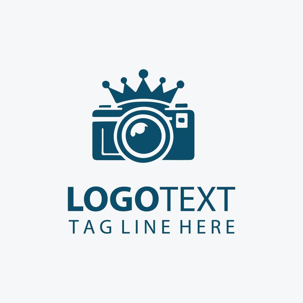 Sharp Capture camera crown logo vector