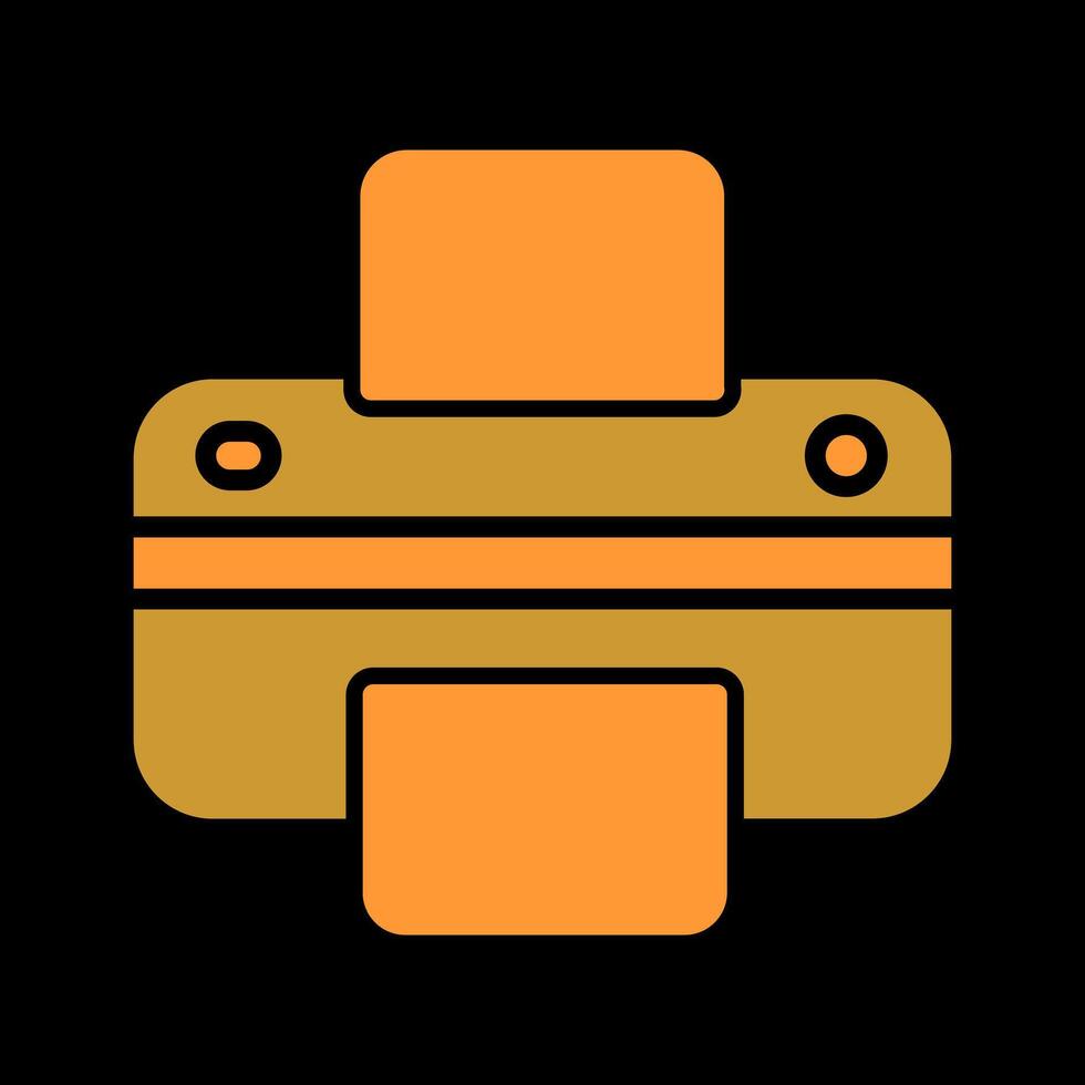 Printer Icon Design vector