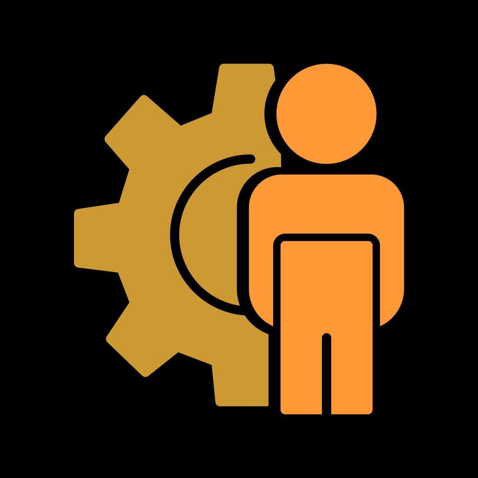 Management Icon Design vector