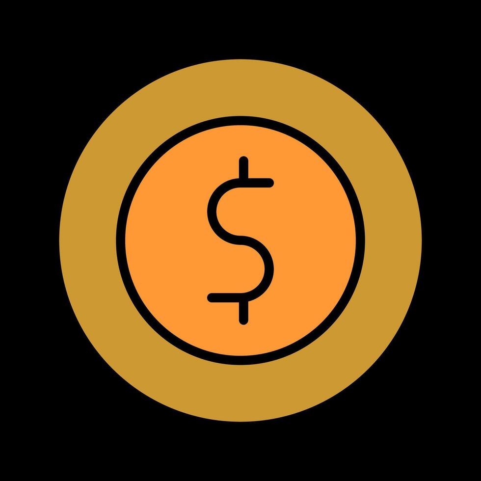 Coin Icon Design vector