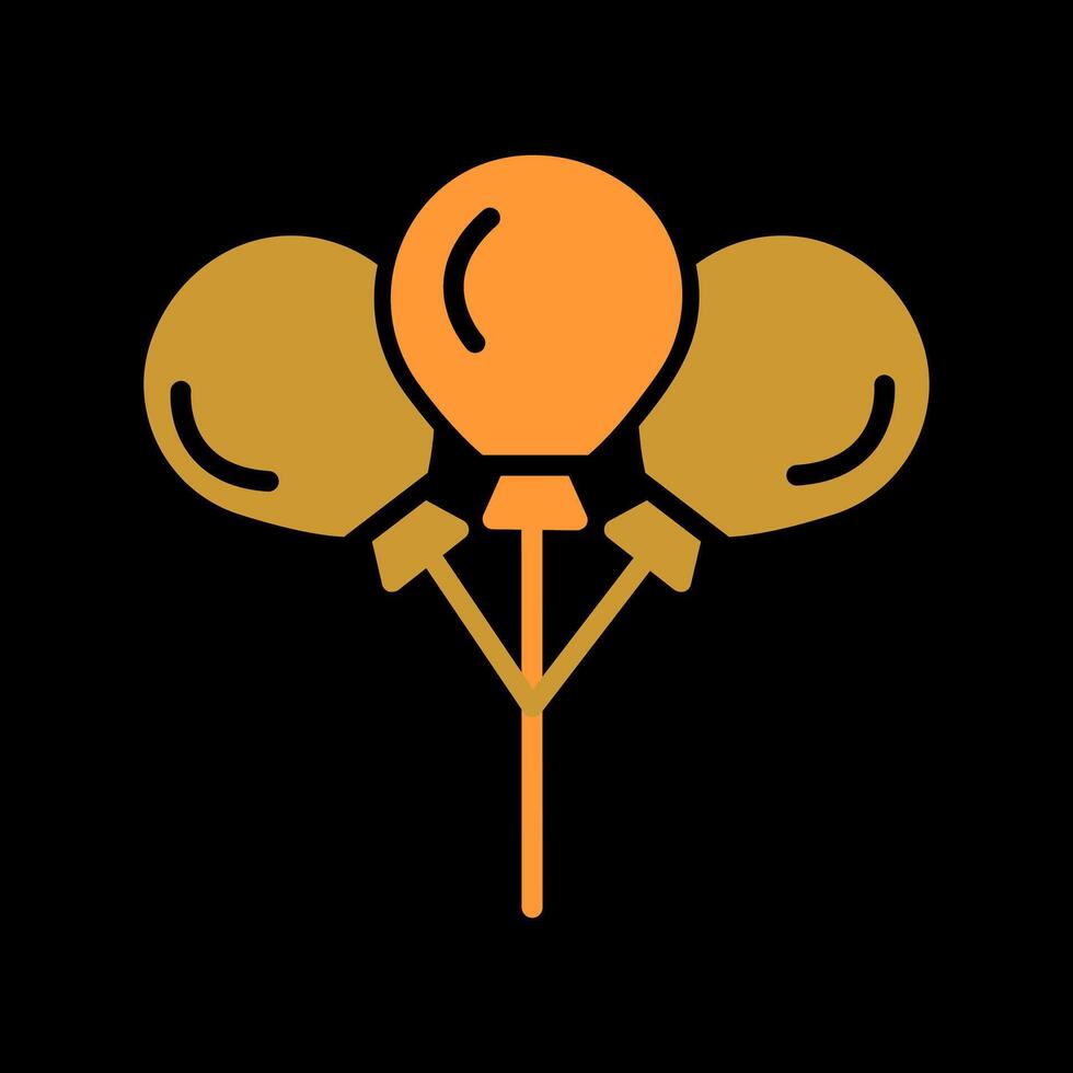 Balloons Icon Design vector