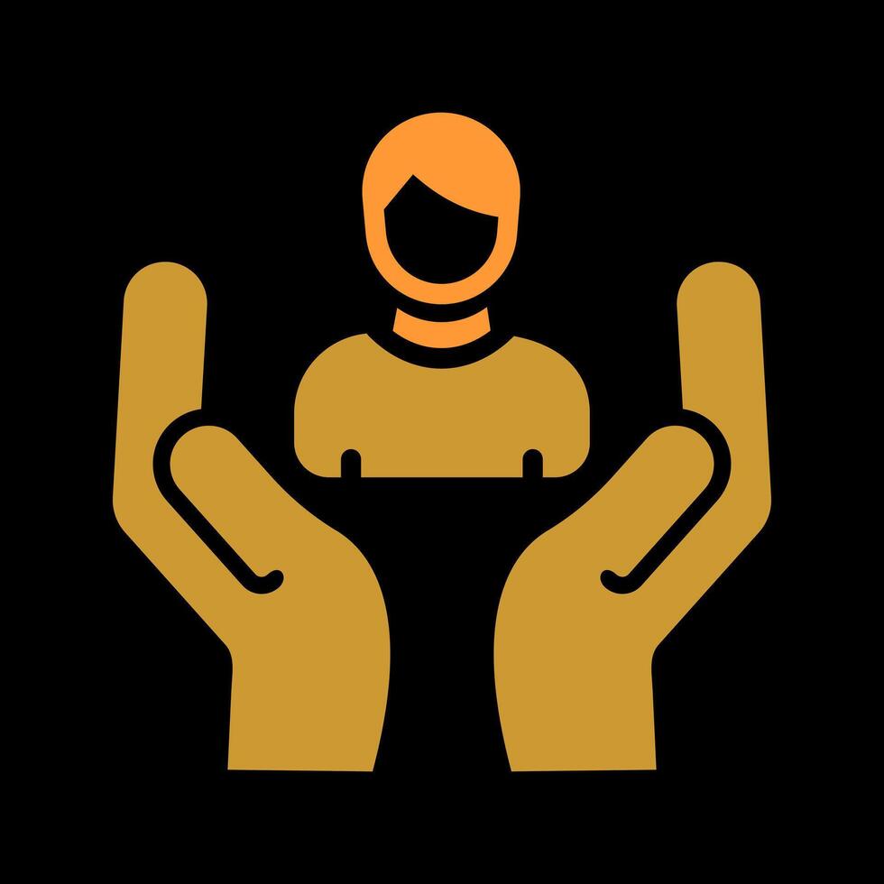 Employee Insurance Icon Design vector