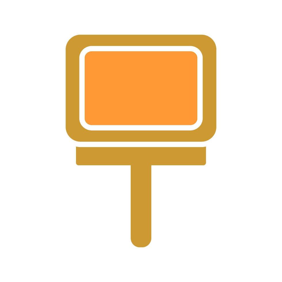 Billboard Icon Design vector