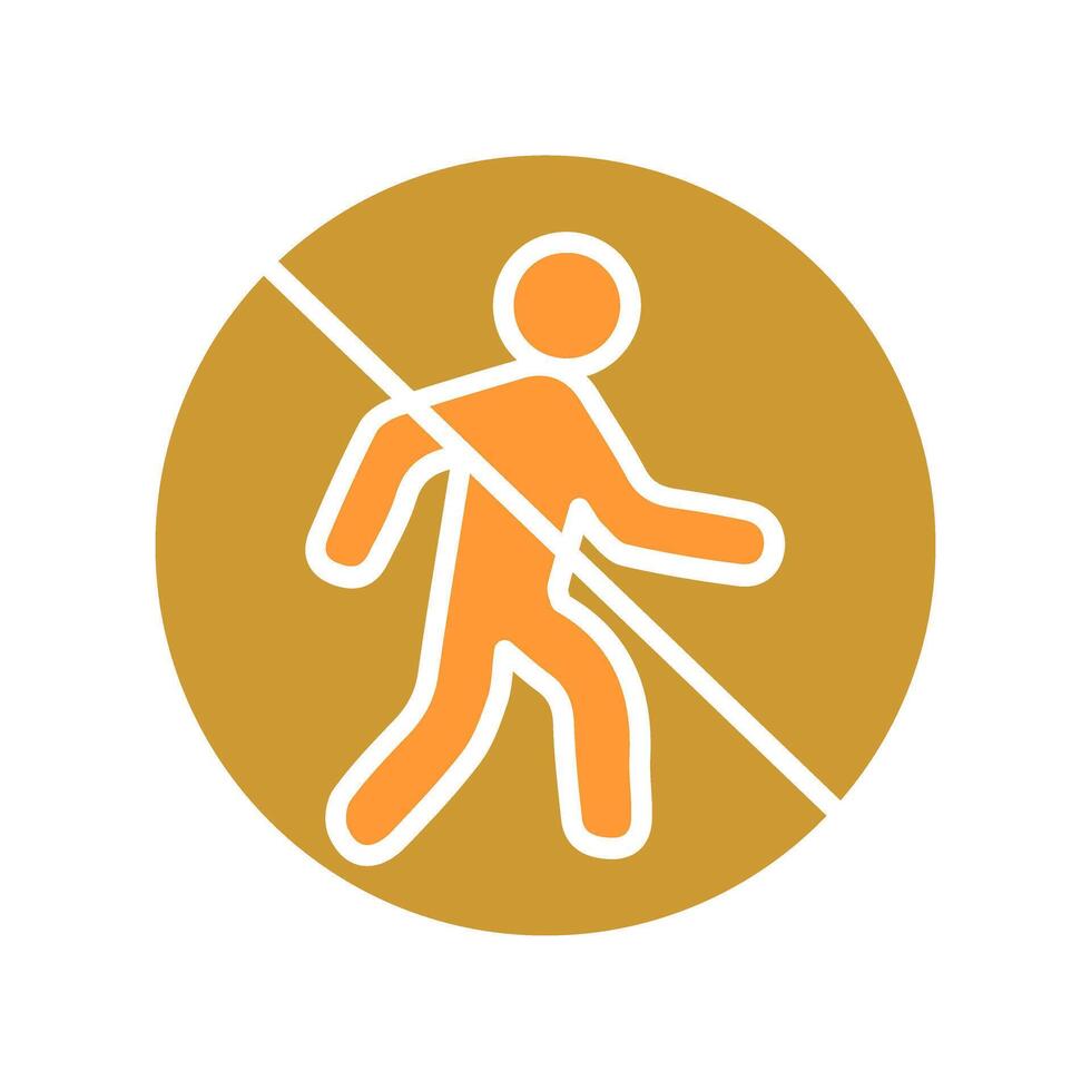 No Entry Sign Icon Design vector