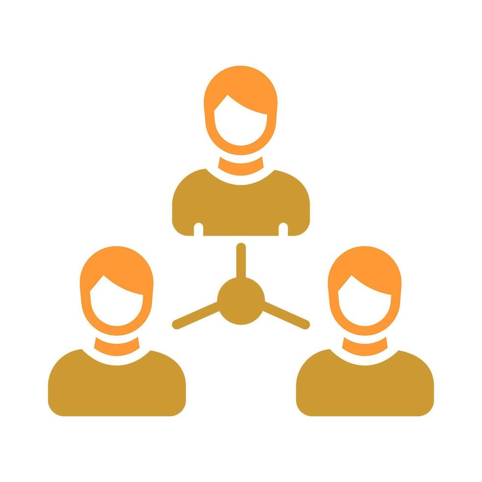 Employee Connection Icon Design vector