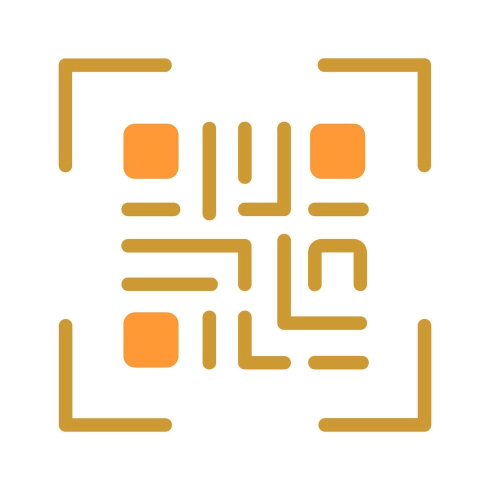 QR Code Generator Icon Design vector