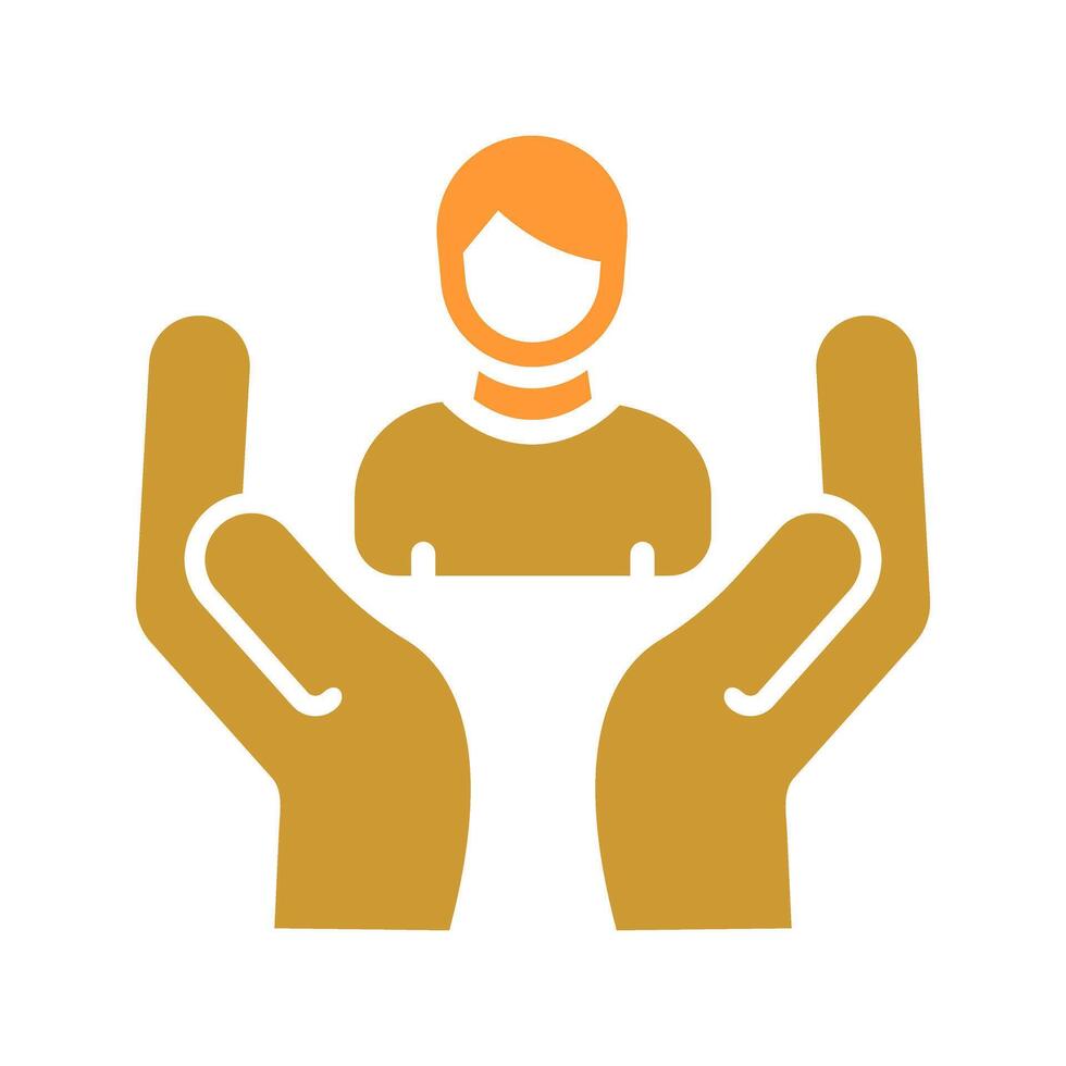 Employee Insurance Icon Design vector