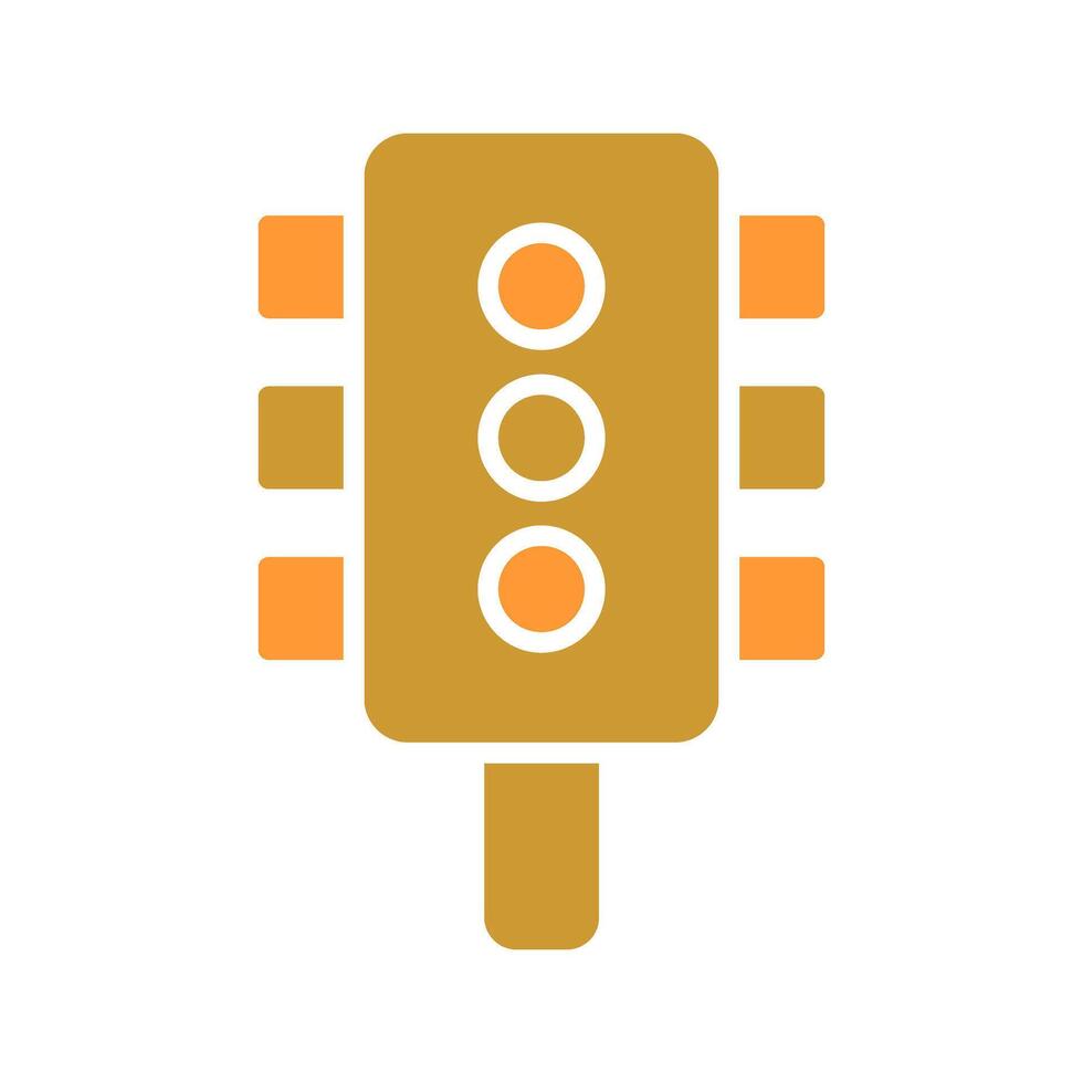 Traffic Light Icon Design vector