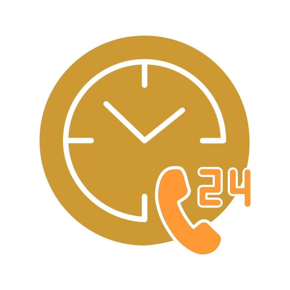 Phone Assistance Icon Design vector