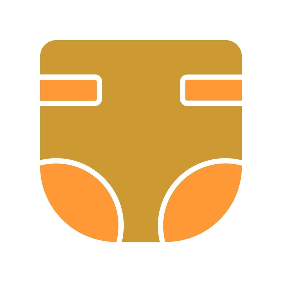 Diaper Changing Icon Design vector