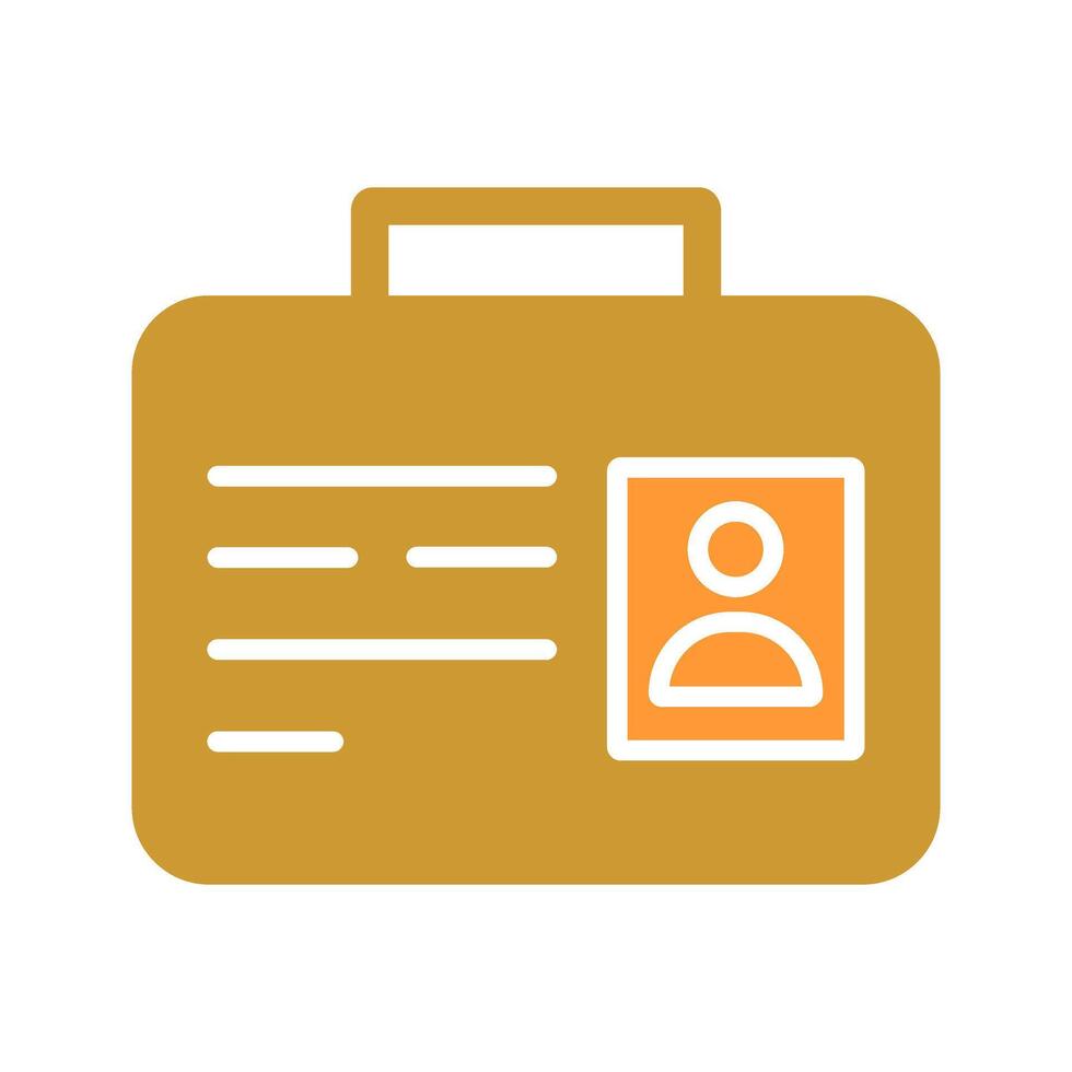Office Card Icon Design vector