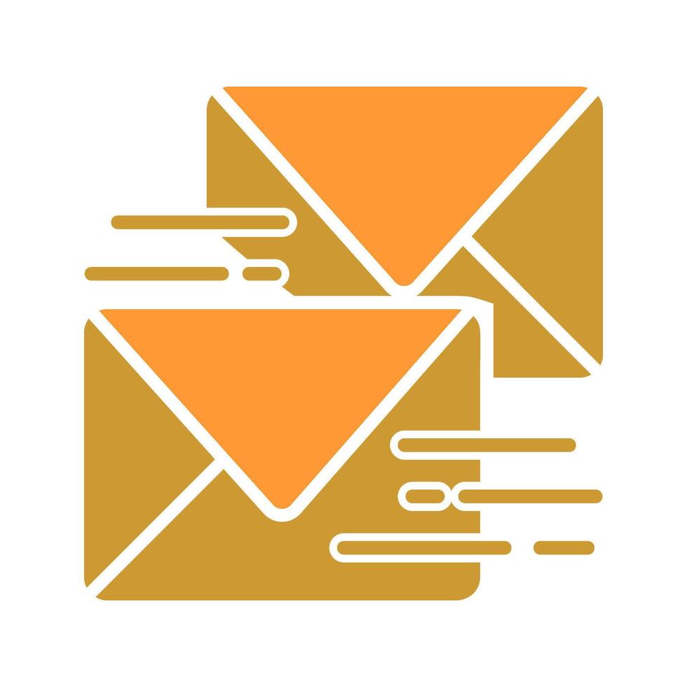 Sent Mail Icon Design vector