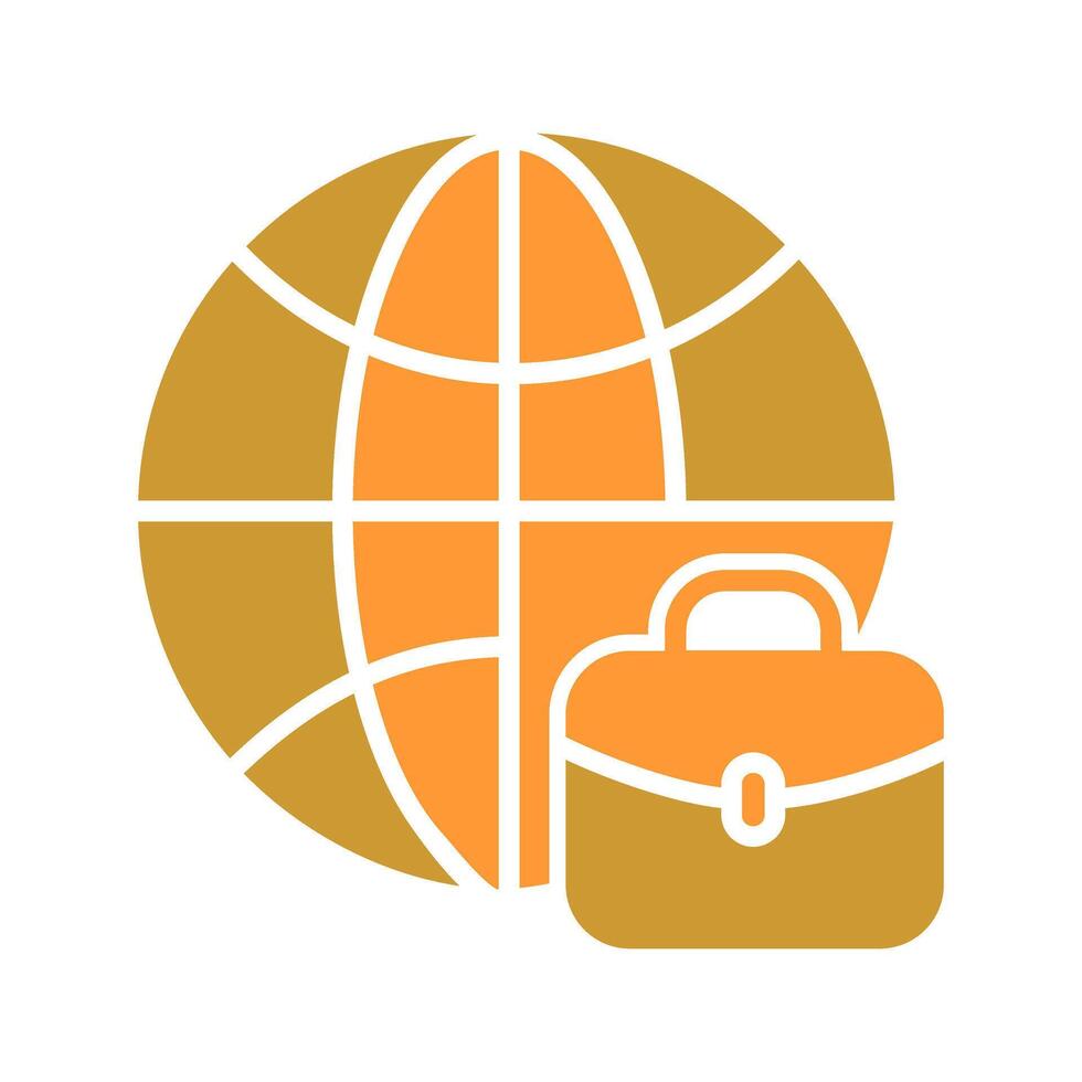 International Job Icon Design vector