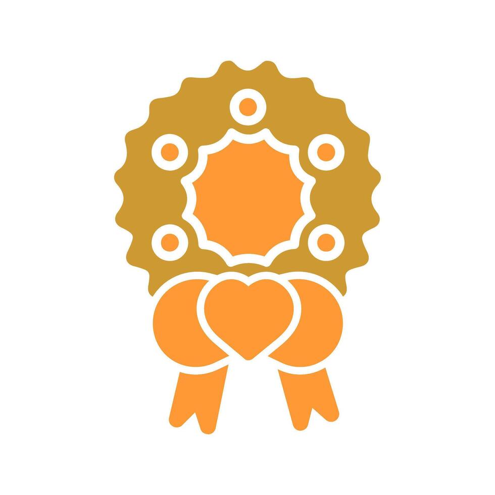 Wreath Icon Design vector