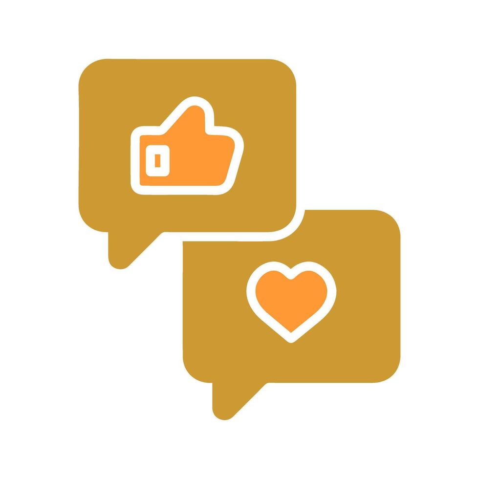 User Feedback Icon Design vector