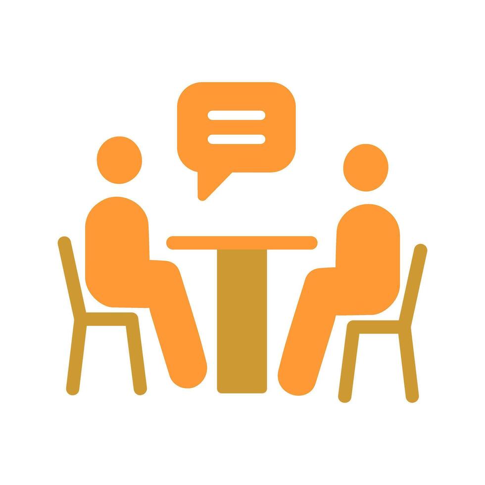 News Interview Icon Design vector