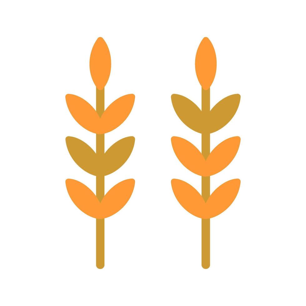 Sheaf of Rice Icon Design vector