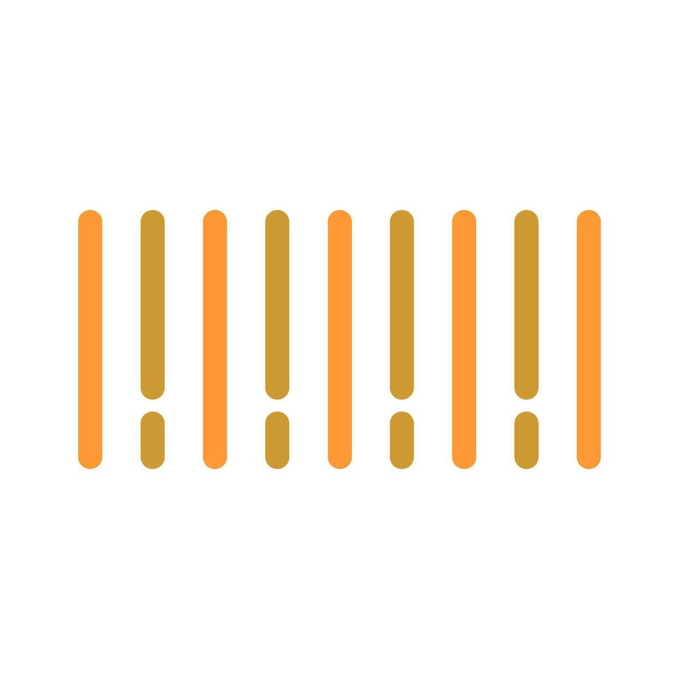 Barcode Icon Design vector