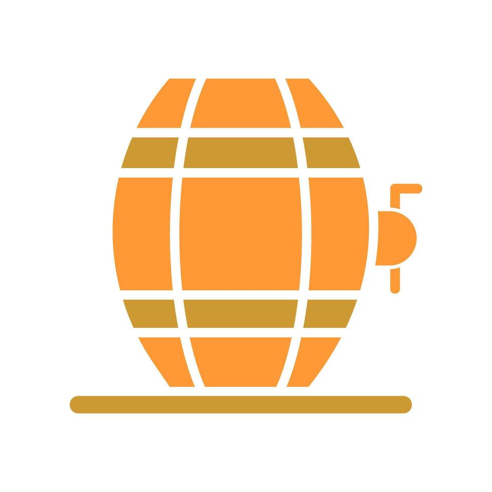 Wine Barrel Rack Icon Design vector