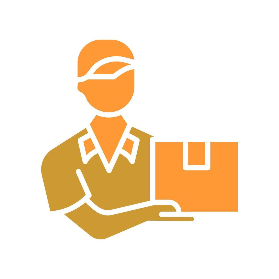 Courier Icon Design vector