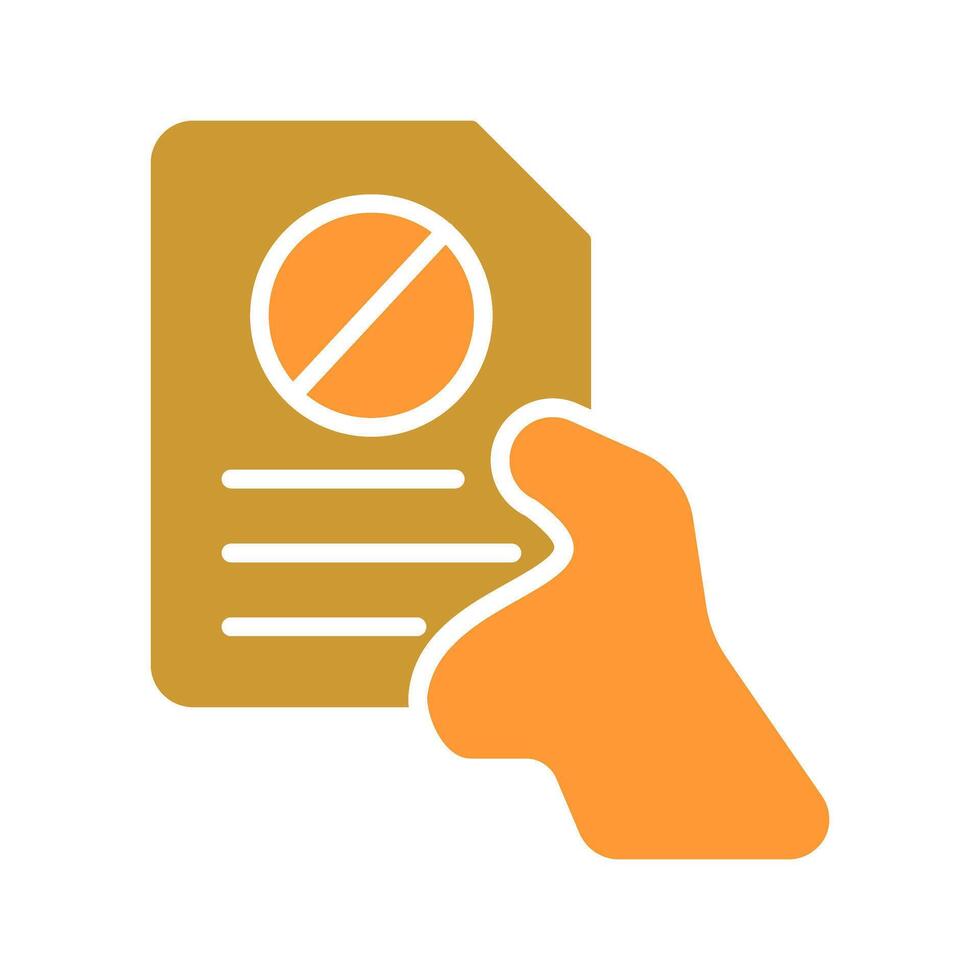 Resignation Icon Design vector